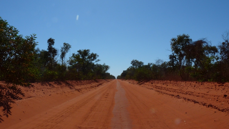 Piste zum Cape Leveque